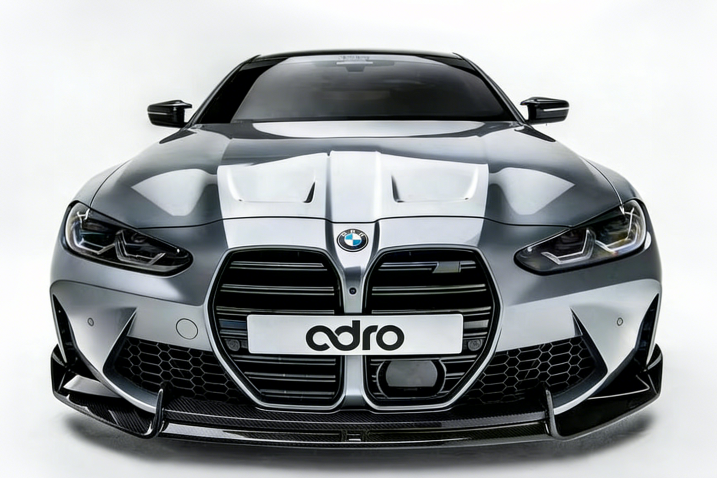 Dry Carbon Fiber Front Lip ADRO Style For 2021-2024 BMW M3/M4 G80/G82/G83 customer example