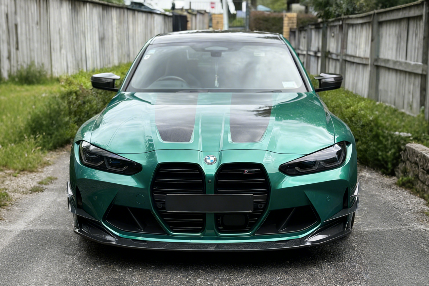 Customer example Dry Carbon Fiber Front Lip R44 II Generation Style for BMW M3 G80 M4 G82 G83 (2021-2026)