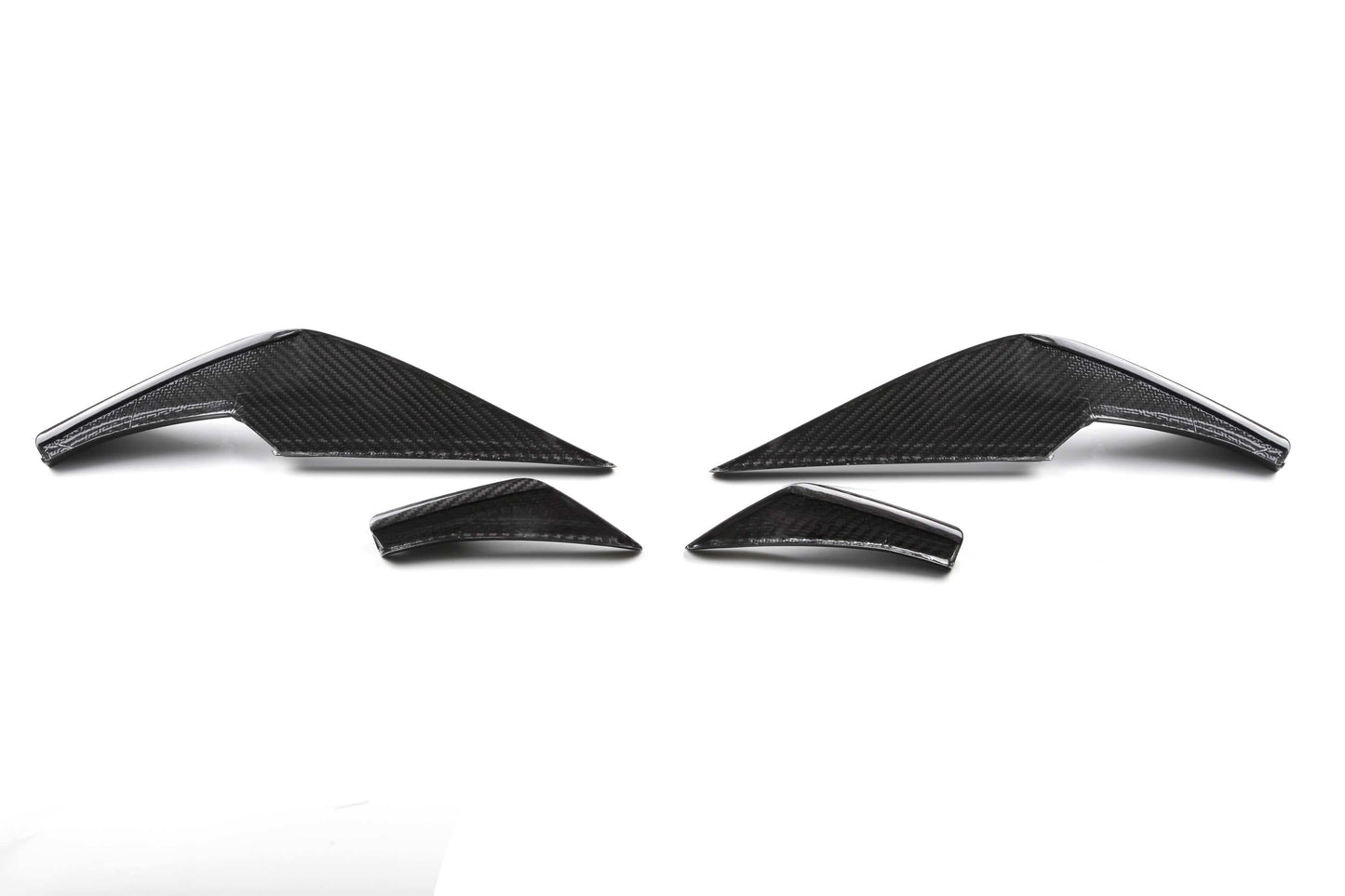Dry Carbon Fiber Front Side Splitters VS Style set for BMW G80 M3 G82 M4(2021-2026)