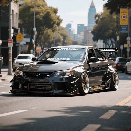 an ai generate car use for Aumotor blog