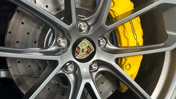 porsche macan titanium wheel bolts after