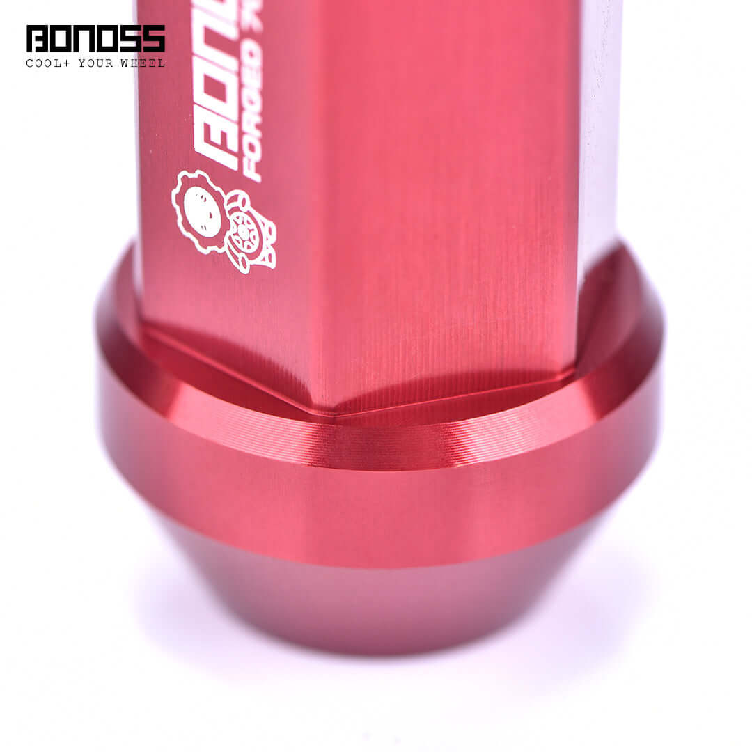 BONOSS Forged 7075-T6 Aluminum Lug Nuts – JDM Lightweight Mastery · Born for the Wangan