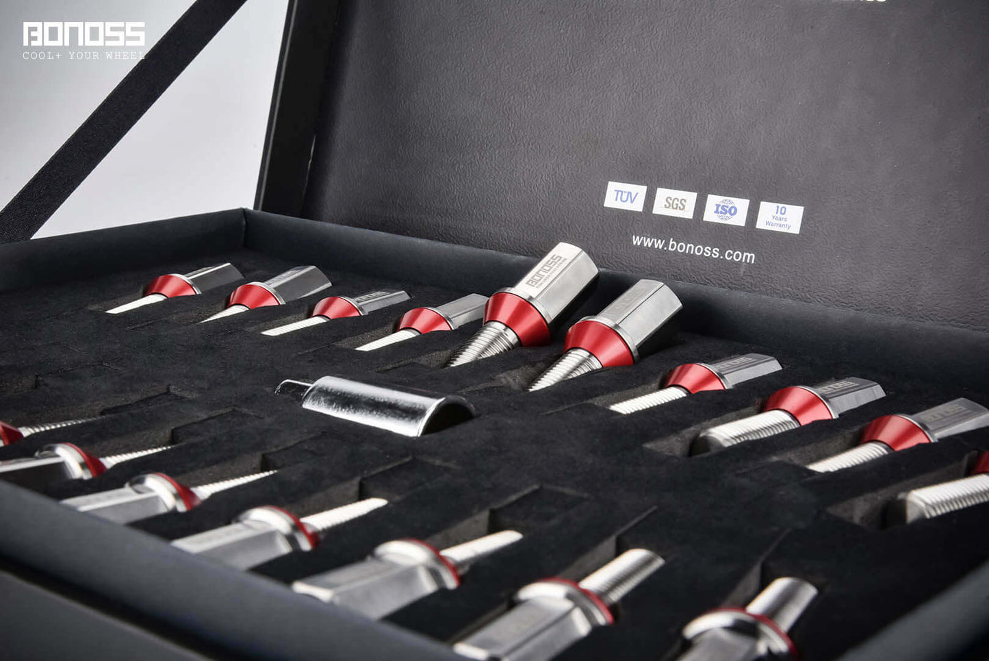 BONOSS Forged Titanium M14x1.5 Ti-6Al-4V Lug Bolts – Unrivaled Strength · Aerospace-Grade Performance