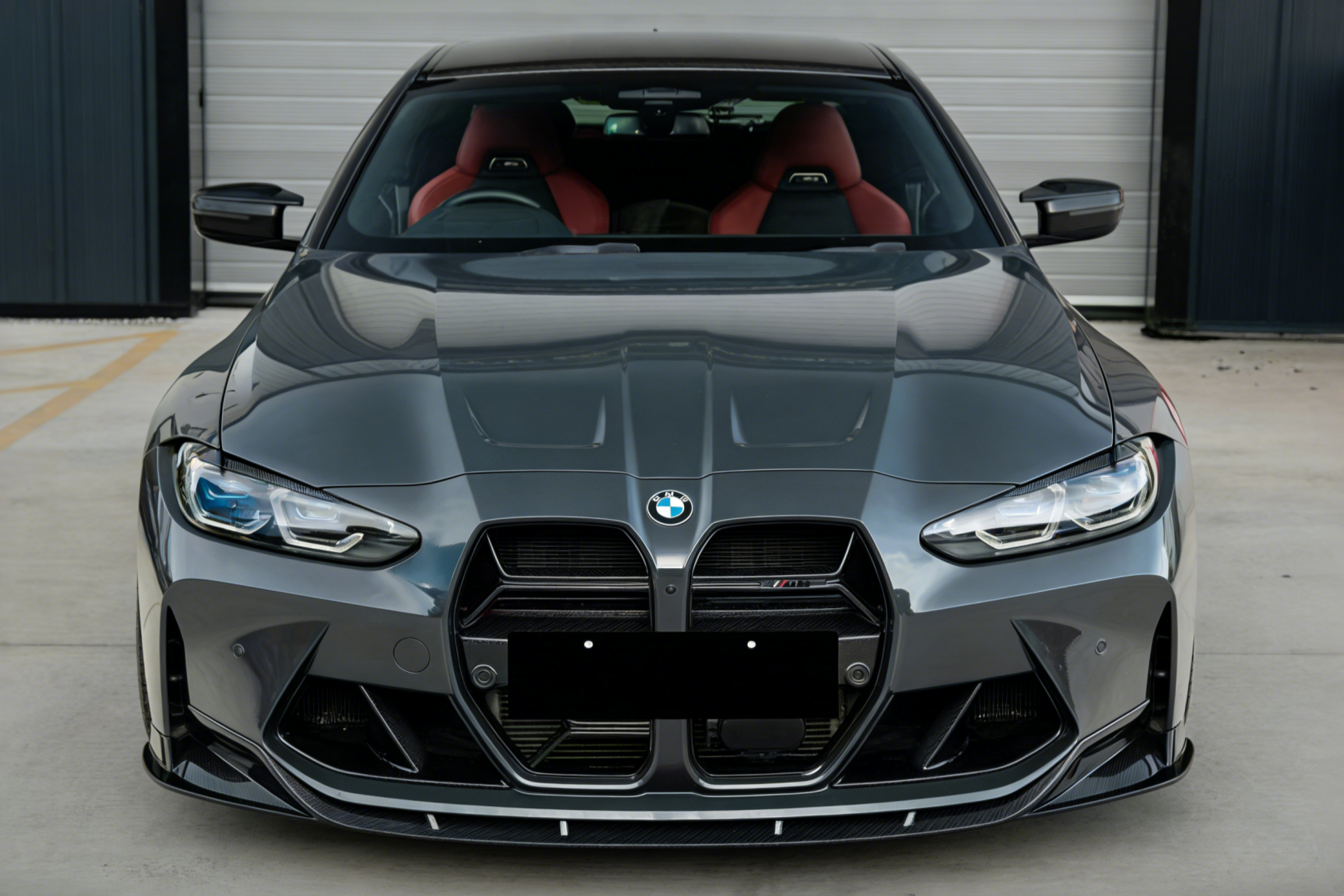 Dry Carbon Fiber CT Style Front Lip for BMW M3 G80 M4 G82 G83 (2021-2026) customer example