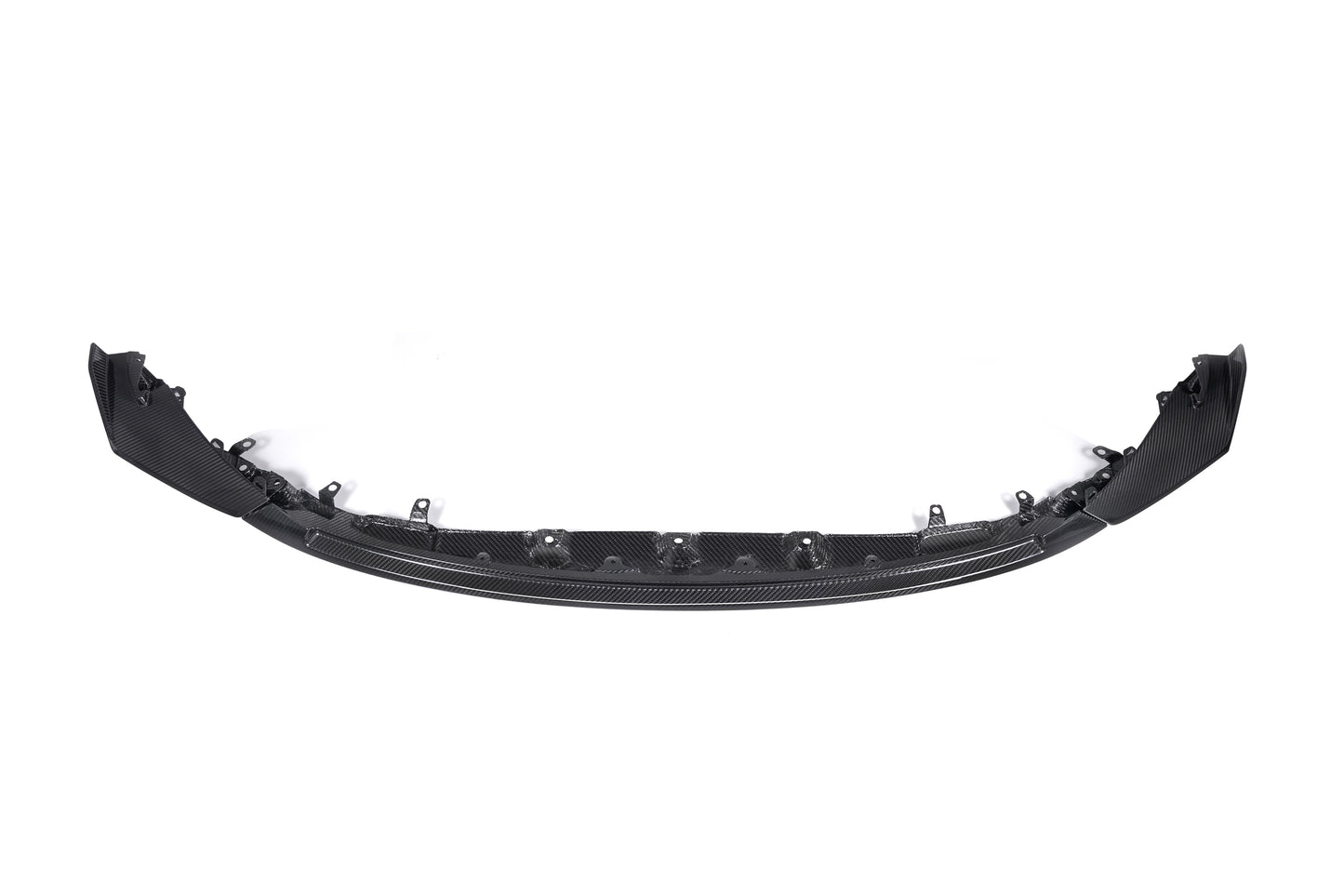 (Top-side) Dry Carbon Fiber Front Bumper Lip Splitter CS Style For BMW G80 G82 M3 M4 (2021-2026)