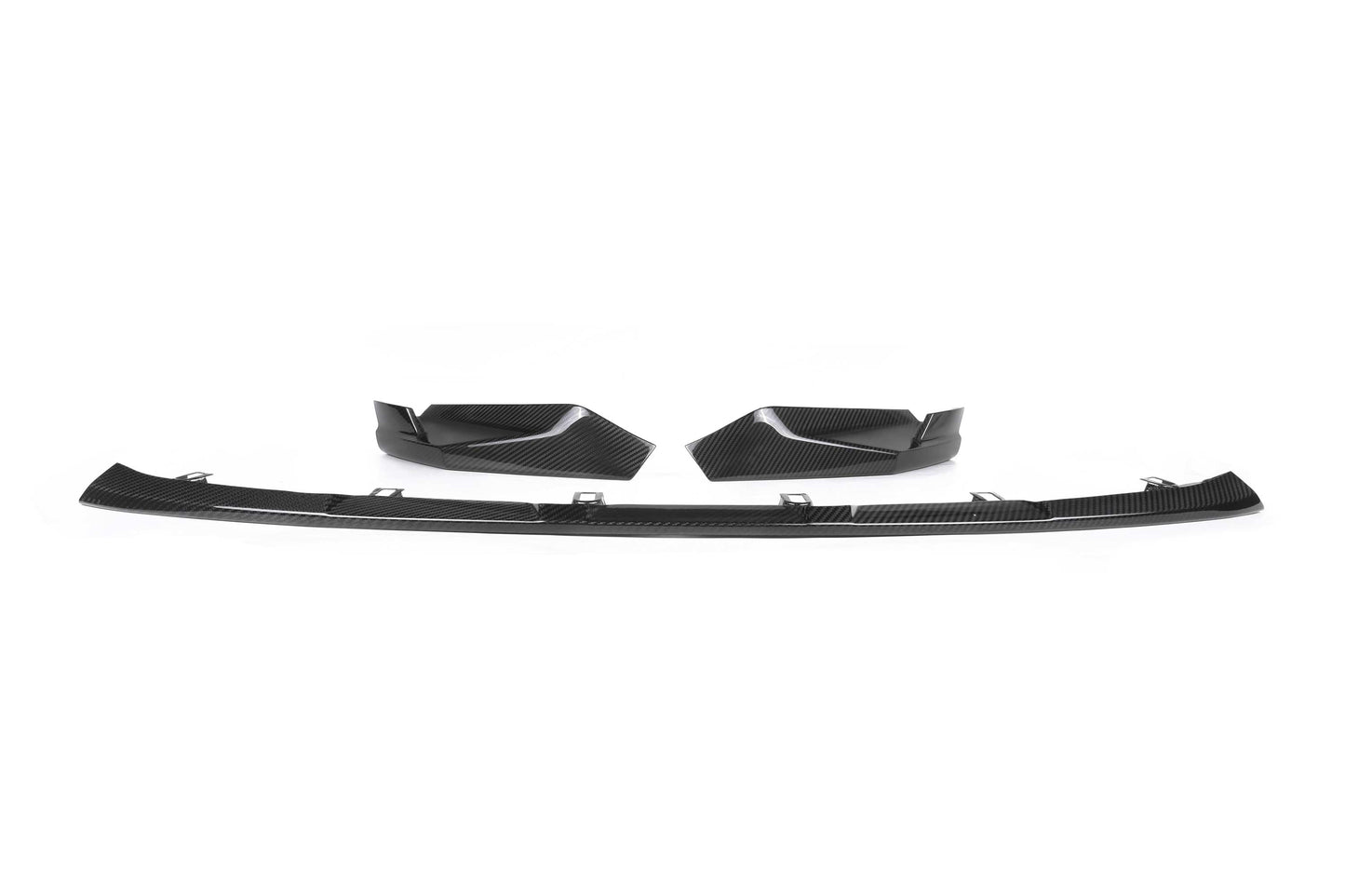 Collection of Dry Carbon Fiber Front Bumper Lip Splitter mp Style For BMW G80 G82 M3 M4 (2021-2026)