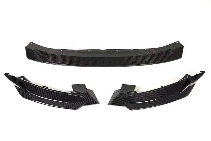 3 Pieces Dry Carbon Fiber Front Lip R44 II Generation Style for BMW M3 G80 M4 G82 G83 (2021-2026)