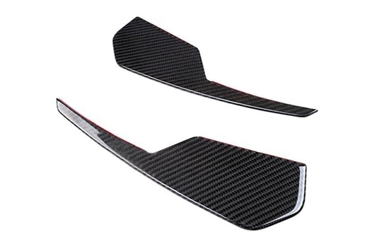 (Two pieces) Dry Carbon Fiber Front Side Splitters 3D Style for BMW G80 M3 G82 M4