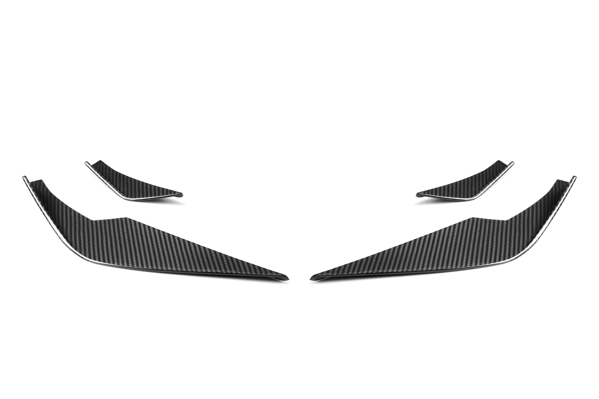 (Front-side) Dry Carbon Fiber Front Side Splitters VS Style for BMW G80 M3 G82 M4(2021-2026)