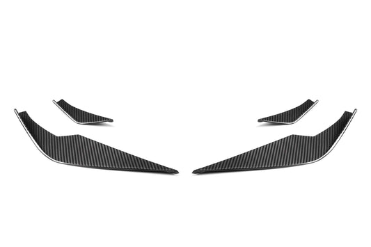 (Front-side) Dry Carbon Fiber Front Side Splitters VS Style for BMW G80 M3 G82 M4(2021-2026)