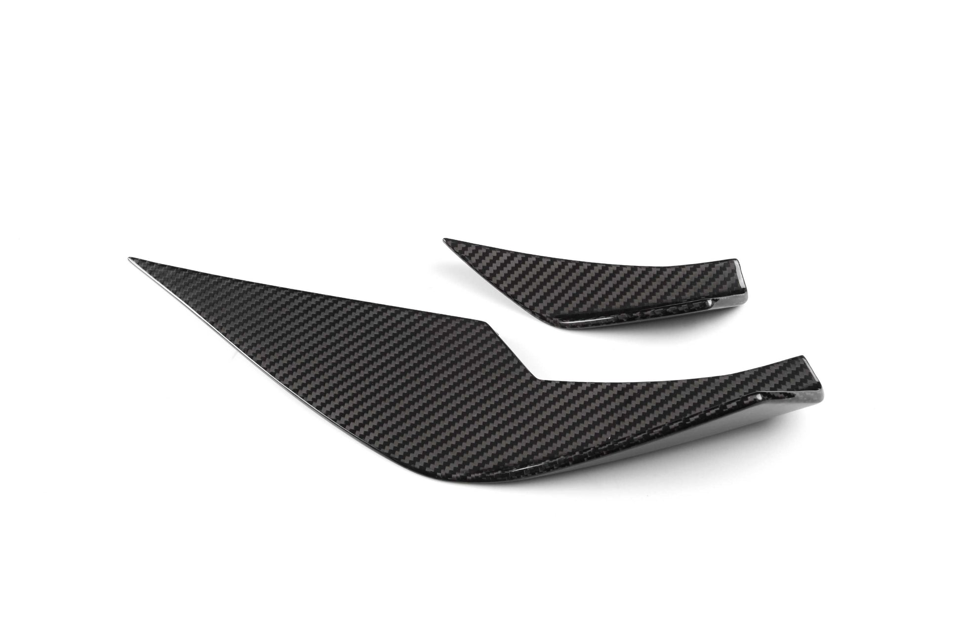 (Single side effect) Dry Carbon Fiber Front Side Splitters VS Style for BMW G80 M3 G82 M4(2021-2026)