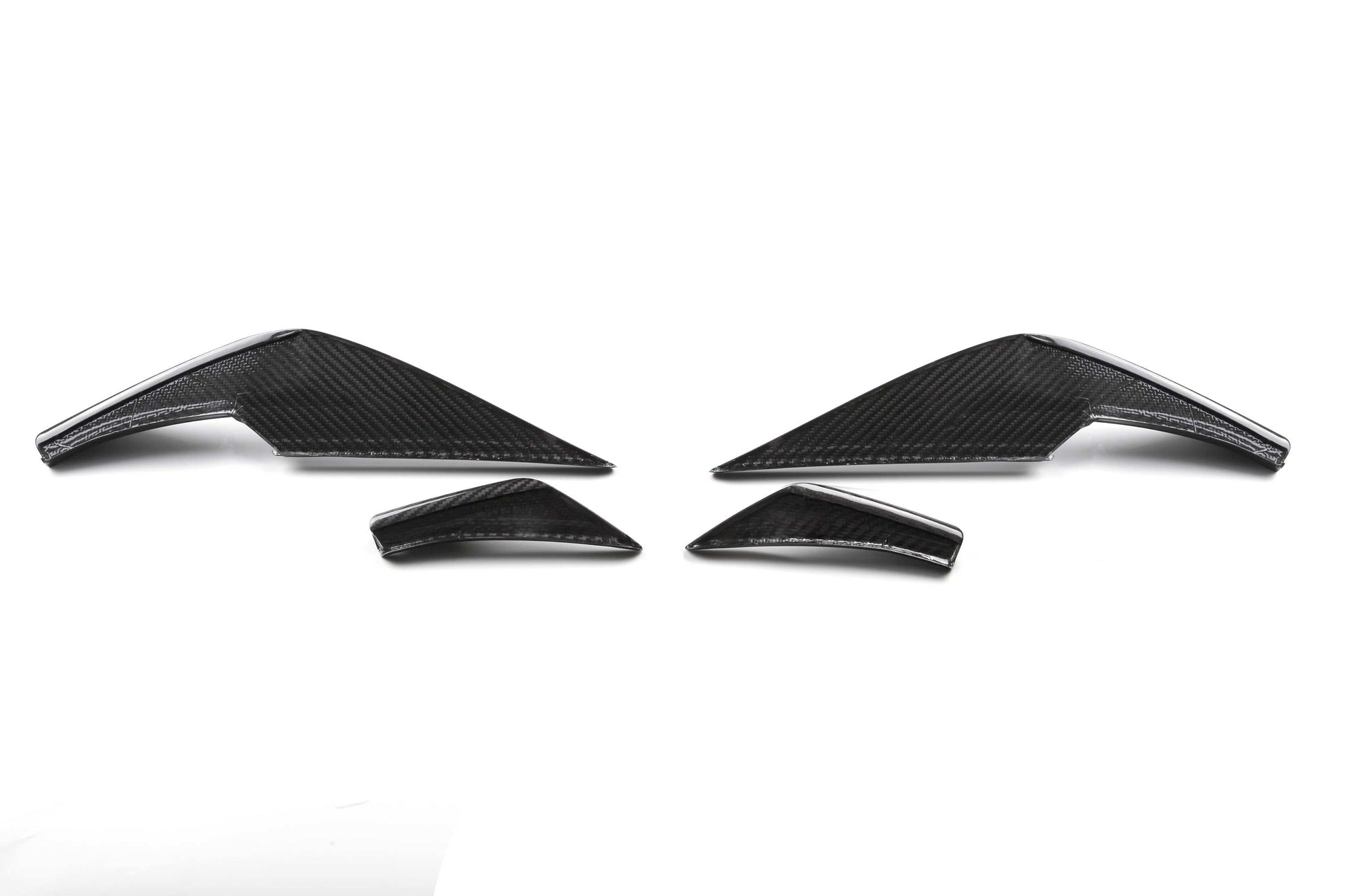 Dry Carbon Fiber Front Side Splitters VS Style set for BMW G80 M3 G82 M4(2021-2026)