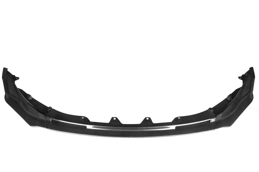 Final product photo of V Style For BMW G80 G82 M3 M4 21+ Carbon Fiber Front Bumper Lip Spoiler Splitter 