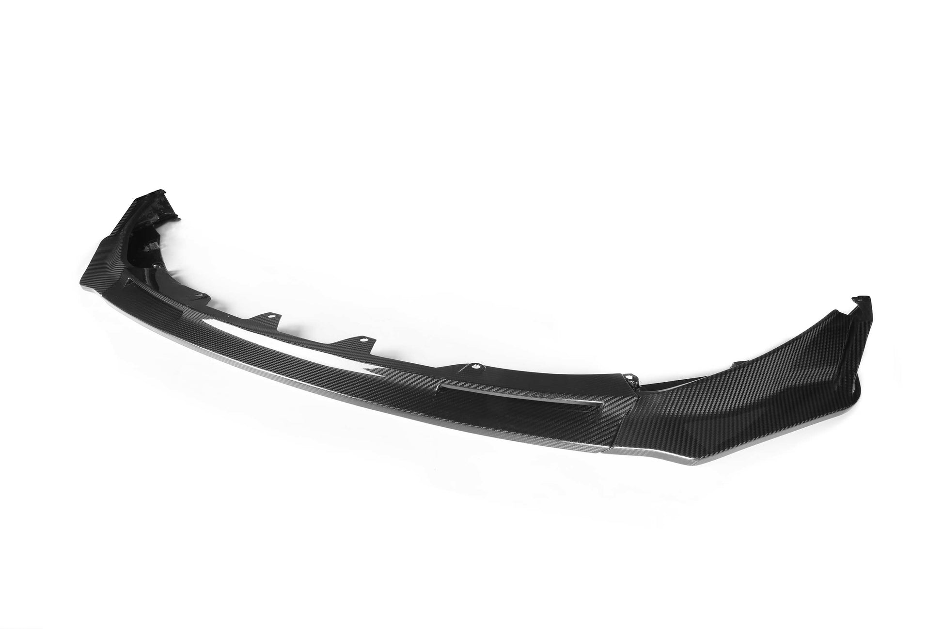 (Right side) Final product photo of V Style For BMW G80 G82 M3 M4 21+ Carbon Fiber Front Bumper Lip Spoiler Splitter